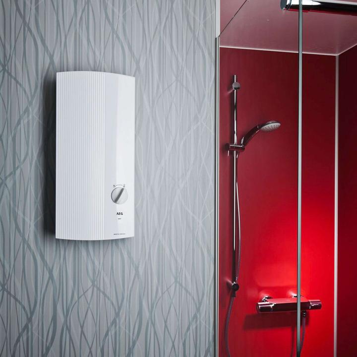Produktbild AEG Haustechnik DDLE EASY 21 kW Elektronischer Durchlauferhitzer, 2 Festtemperaturen Dusche 42 °C/Küchenspüle 55 °C