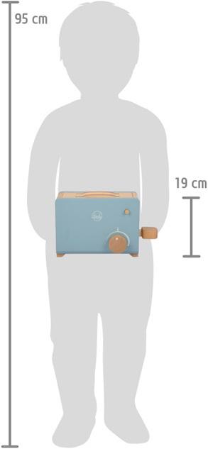 Actual product image small foot Toaster set tasty