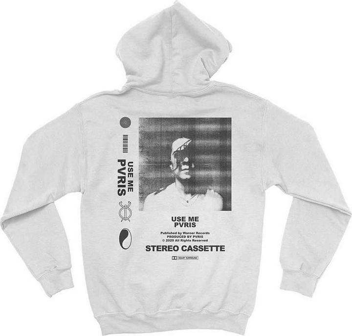 Produktbild Pvris Unisex Adult Use Me Copyright Back Print Pullover Hoodie (S)