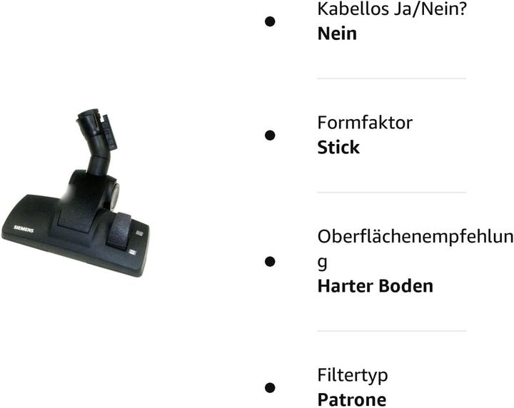 Immagine prodotto Siemens Bocchetta per pavimenti S221549