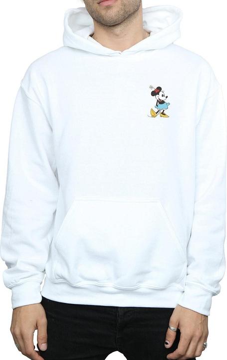 Actual product image Disney Mens Minnie Mouse Kick Chest Hoodie (XXL)