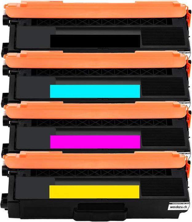 Actual product image Hermex Compatible Brother MFC-L9550CDW toner 4 pieces (M, C, Y, FC)