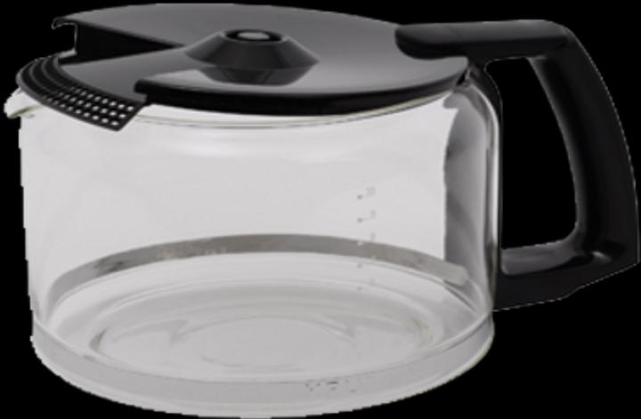 Produktbild Krups Glaskanne mit Deckel schwarz