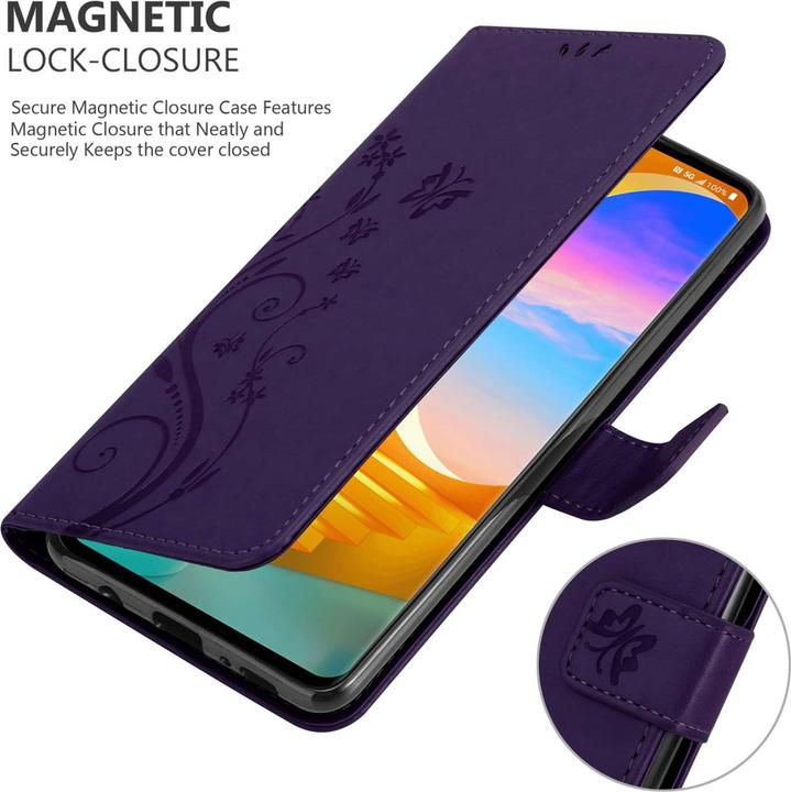Image du produit Cadorabo Coque pour LG Velvet pour Fleur Book (LG Velvet)