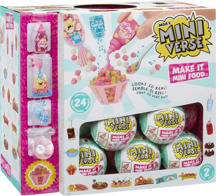 Actual product image MGA s Miniverse- Make It Mini Foods: Cafe in PDQ Series 2A