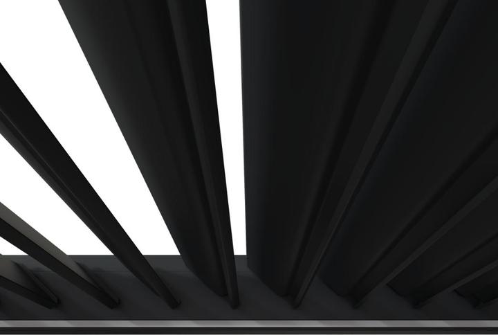 Immagine prodotto Weide Pergola elettrica 4x6m antracite con LED (600 cm, 400 cm)