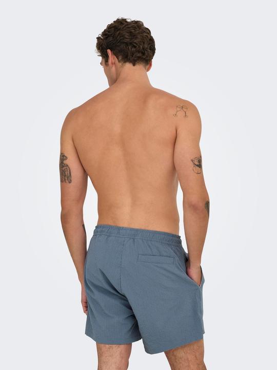 Immagine prodotto Only & Sons Onsted Life Solid Seersucker Swim Noos (L)