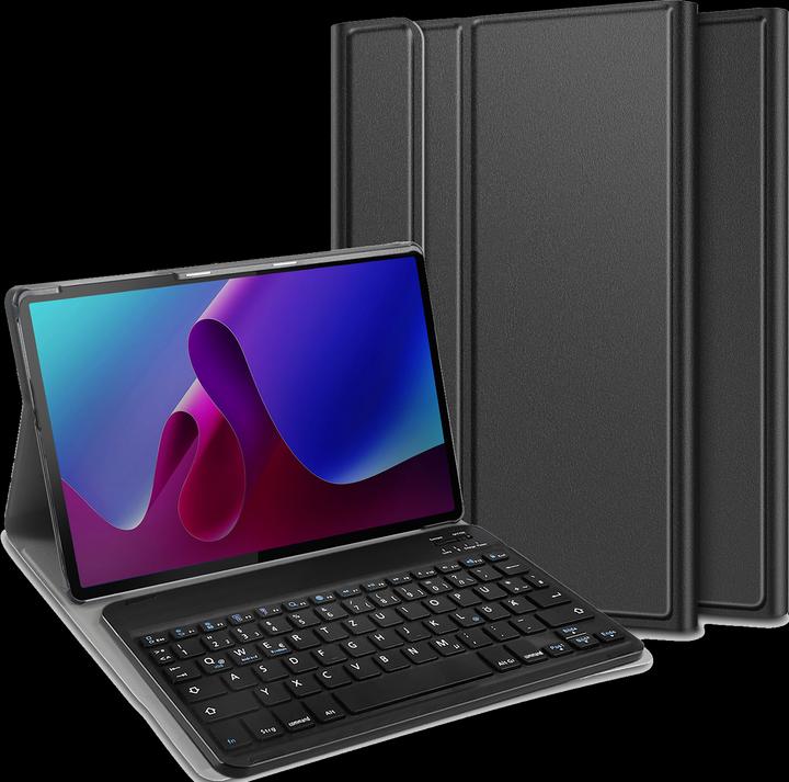 Produktbild Cazy Tastatur Hülle Kompatibel mit Lenovo Tab P11 Gen 2 - Schutz Etui mit magnetisch Abnehmbarer Tastatur (DE, Lenovo Tab P11 Gen 2)