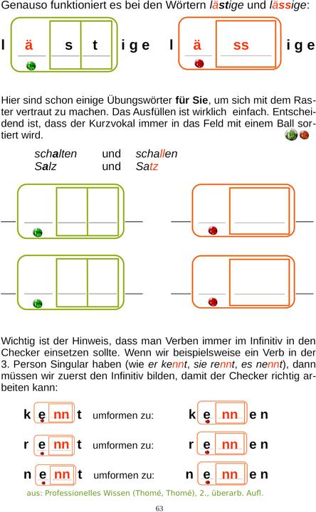 Produktbild Professionelles Wissen über Rechtschreibung für Schule und Förderung (Deutsch, Günther Thomé, Dorothea Thomé, 2022)