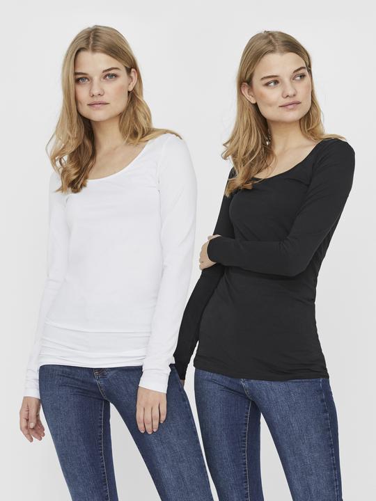 Image du produit Vero Moda Lot de 2 blouses à manches longues (XS)