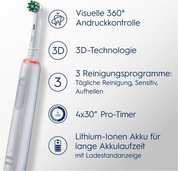 Produktbild Oral-B Pro 3 3000 (Oszillierende Zahnbürste)