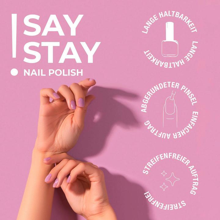 Actual product image Juliana Nails Say Stay! Nail Polish Iris (Iris, Colour paint)