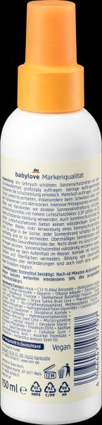 Immagine prodotto dm babylove Spray solare sensibile (Spray solare, SPF 50+, 150 ml)
