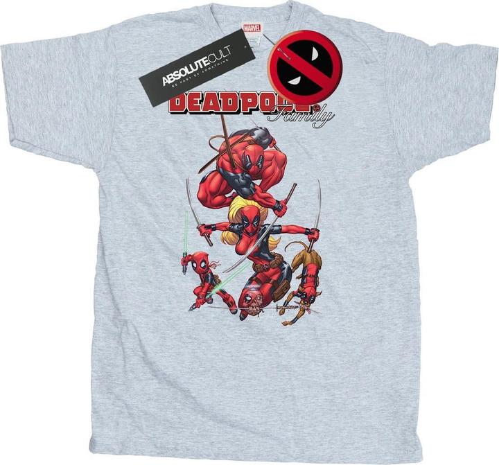 Actual product image Mens Deadpool Family T-Shirt (3XL)