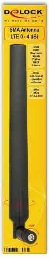 Produktbild Delock LTE/HSPA/GSM Antenne, SMA-Stecker (GSM)