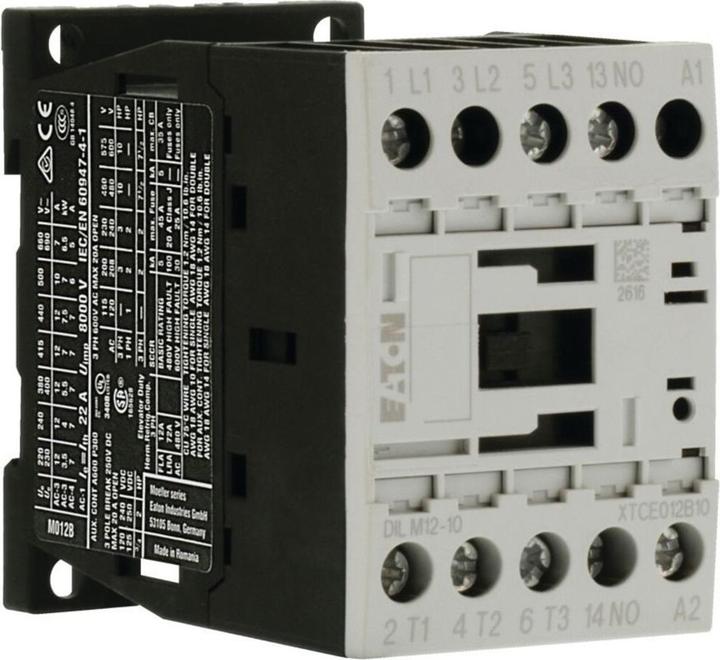 Immagine prodotto Eaton Electric GmbH Contattore di potenza DILM12-10 230V50/60HZ 5.5kW/400V AC