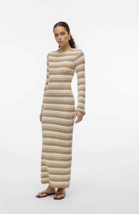 Produktbild Vero Moda VMRIHANNA Langes Kleid Strickkleid (M)