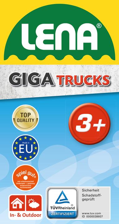Actual product image Lena Dump truck