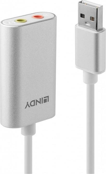 Produktbild Lindy Audioadapter USB Typ A 3,5 mm (USB)