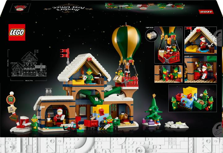 Image du produit LEGO Bureau de poste du Père Noël (10339, LEGO Icons, LEGO difficiles à trouver)