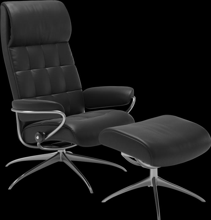 Produktbild Stressless Metro (M) High Back Standart Base inkl. Hocker