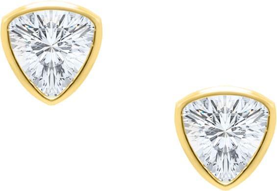 Actual product image Candy Faith stud earrings, 925 sterling silver, gold-plated (925 Sterling silver, 925 sterling silver, 18k gold-plated)