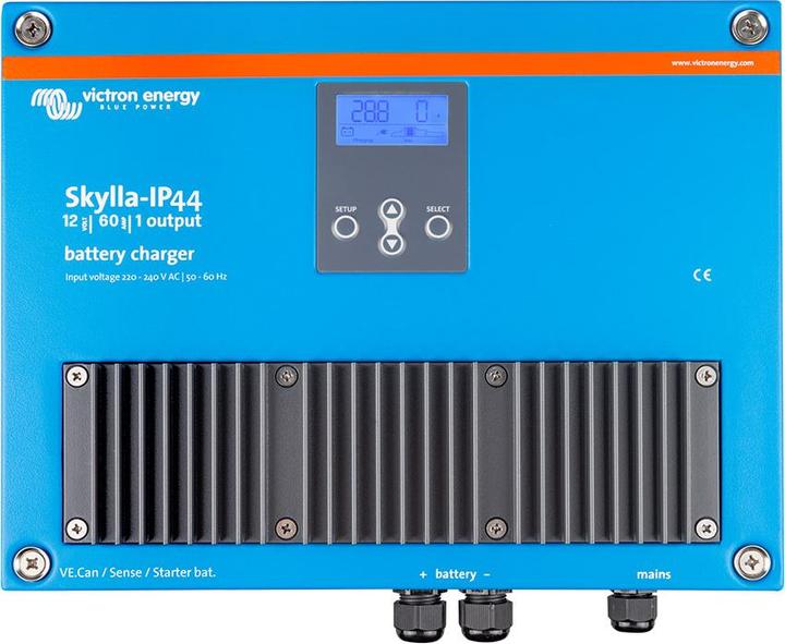 Actual product image Victron Energy Victron Skylla-IP44 12/60 (1+1) 12V 60A Battery Charger 1 Output (12V, 60 A)