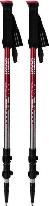 Produktbild Koor Wanderstock Aluminium Telaao Rot (135 cm)