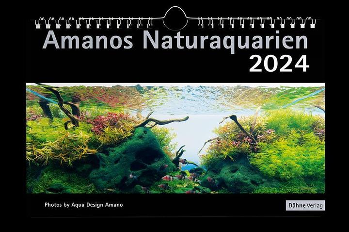 Actual product image Dähne Amanos Natural Aquariums 2024 (Hardcover, German, Spanish, French, English)