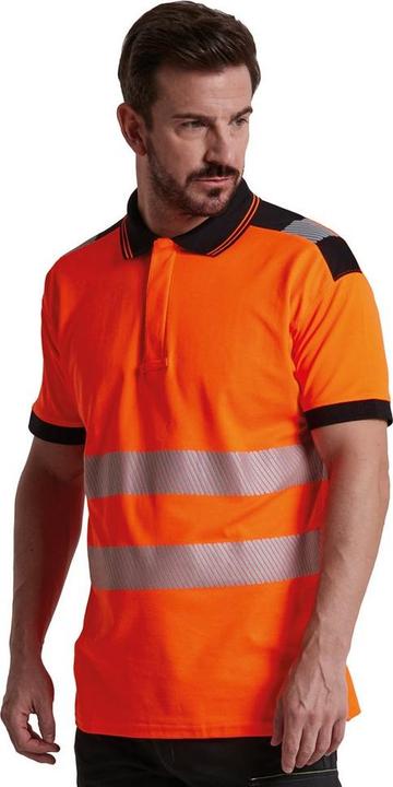 Actual product image Portwest Mens PW3 Hi-Vis Polo Shirt (S)