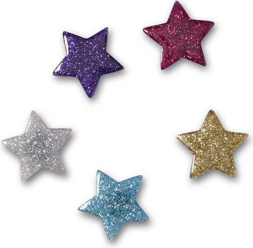 Produktbild Crocs Icon Glitter Stars/5 Pack (One Size)