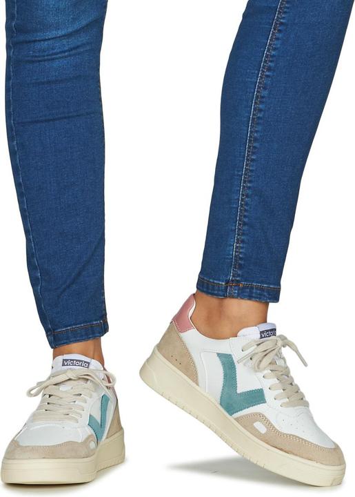 Actual product image Victoria leather effect and split leather sneakers seul (39)
