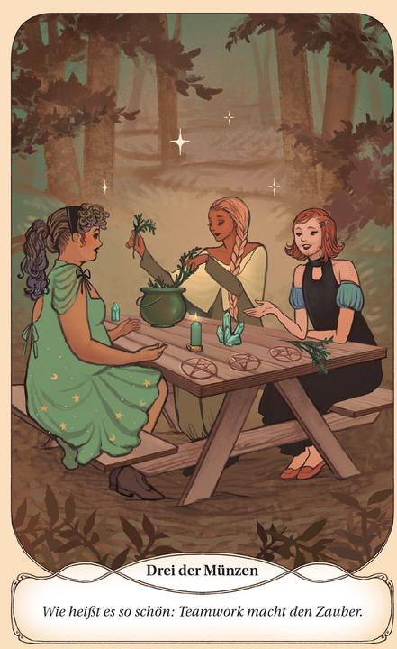 Produktbild Cozy Witch Tarot - DAS Tarot für alle jungen Hexen! (Deutsch, Amanda Lovelace, 2024)