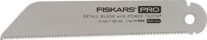 Produktbild Fiskars Original Pro Ersatzblatt für klappbare PowerTooth-Zugsäge (1062932), Sägeblattlänge: 15 cm