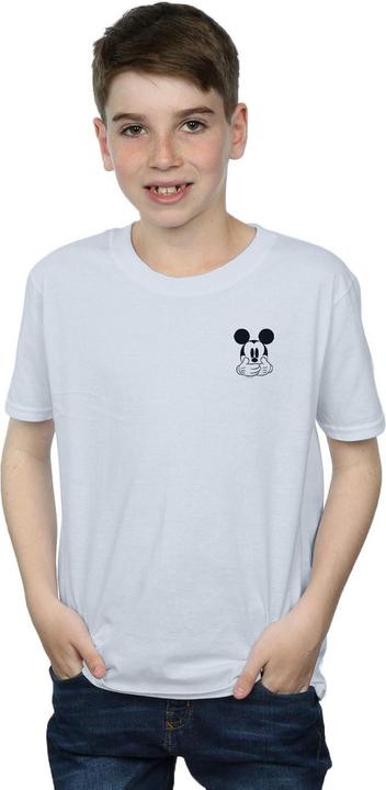 Immagine prodotto Disney Mickey Mouse Dont Speak Breast Print Maglietta Ragazzi (152, 158)