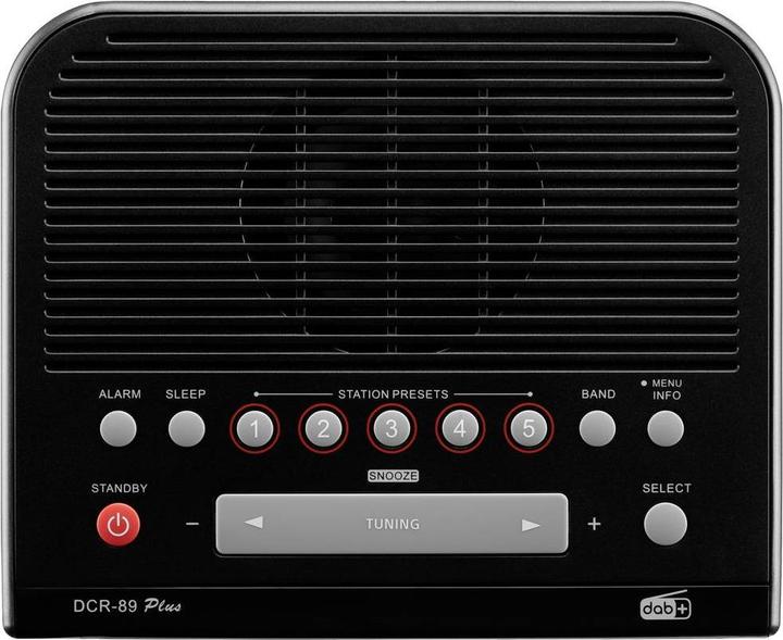 Actual product image Sangean Radio alarm clock DCR 89+ (DAB+, Radio Frequency (RF))