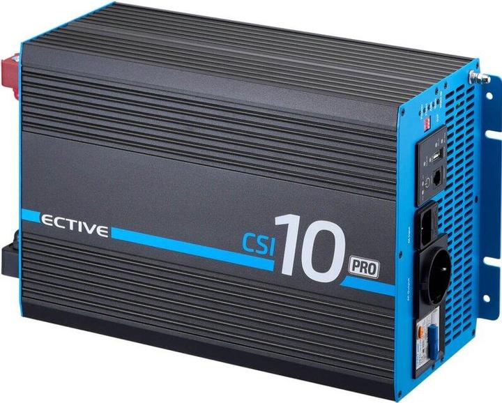 Actual product image Ective CSI 10 PRO 1000W/12V sine wave inverter with mains priority circuit and charger