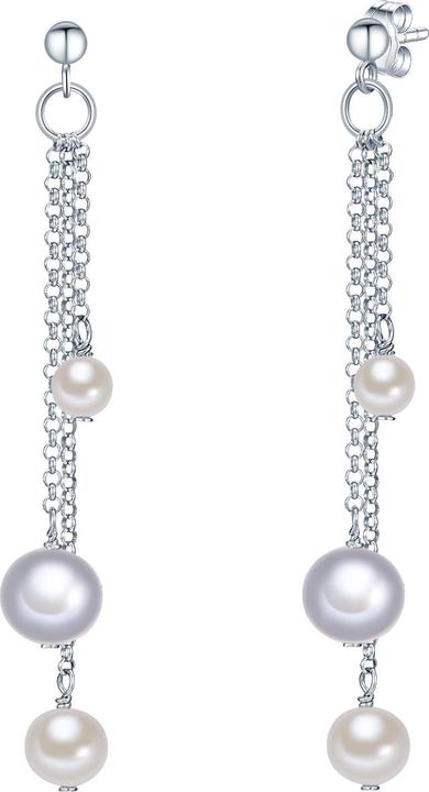 Immagine prodotto Valero Pearls Donna Argento Sterling Silver Perle d'acqua dolce coltivate - 3018 (Argento)
