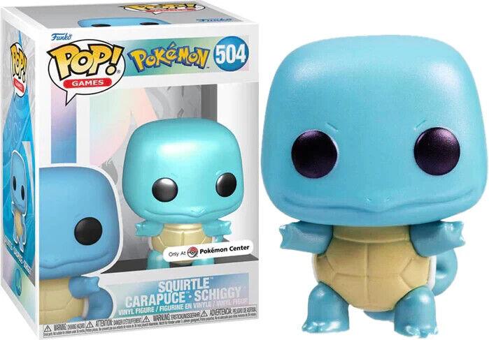 Produktbild Funko POP! Pokémon Carapuce Pearlescent Exclusive Pokémon Center
