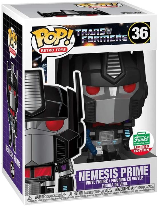 Immagine prodotto Funko Giocattoli POP Retro Transformers Nemesis Prime