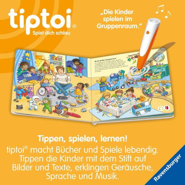 Actual product image tiptoi The adventure of growing up: Piet goes to kindergarten (German, Sandra Grimm, 2025)