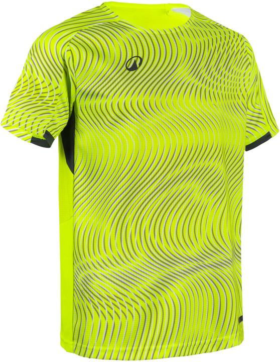 Kipsta Kids' Football Shirt Club Wavy - Yellow/Black (8, 9, 10)