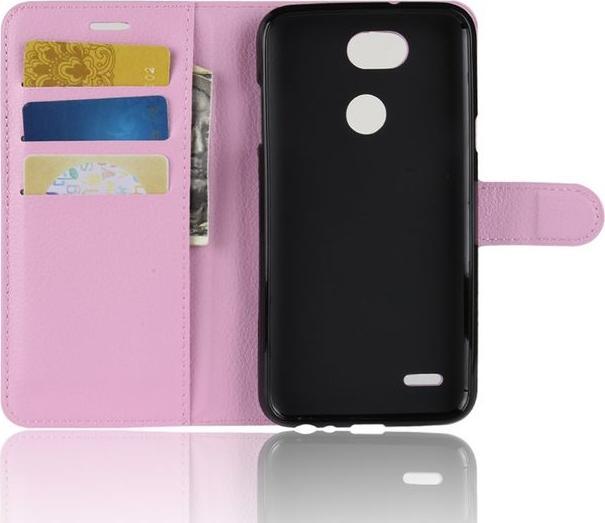 Actual product image MU Classic Litchi Leather Bookcover Series (LG X Power 3)