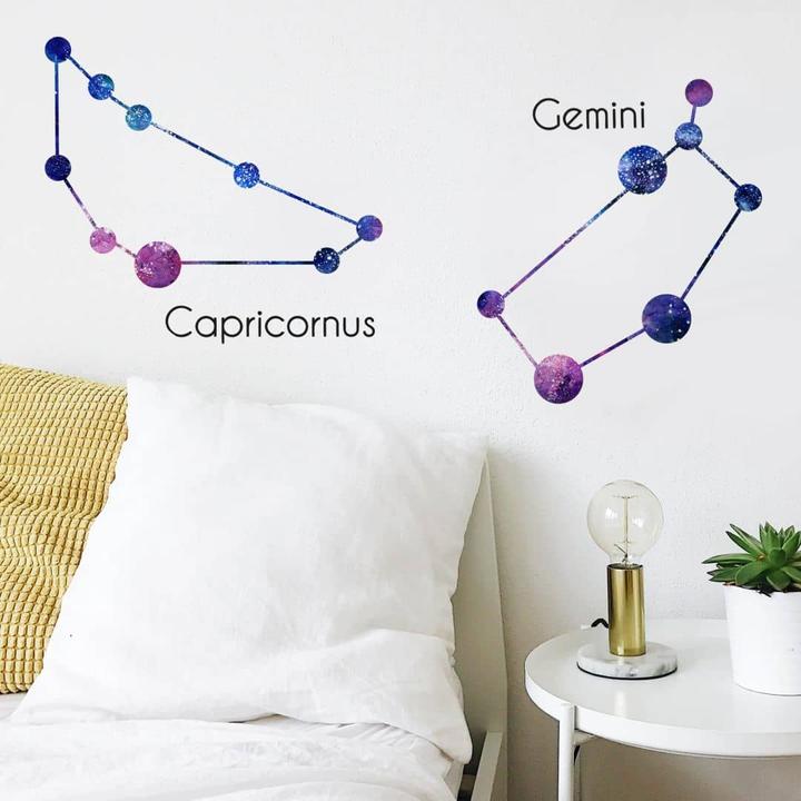 Produktbild Trenddeko Sternbild Capricornus - Steinbock (90 x 67 cm)