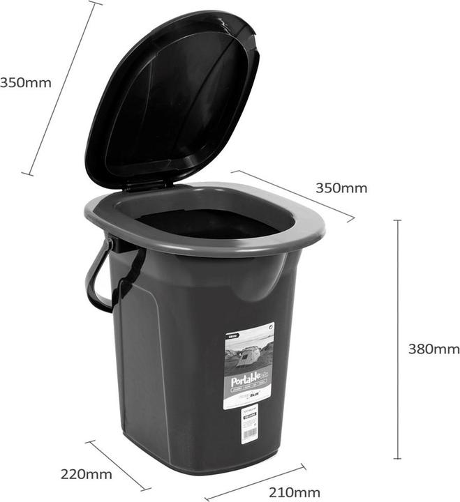 Actual product image Greenblue Tourist Toilet