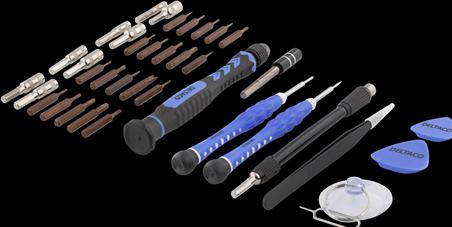 Image du produit Deltaco VK-51 outil de réparation d'appareils électroniques 38 outils