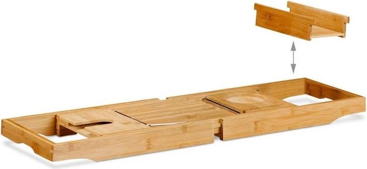 Actual product image Ruhhy Adjustable Bamboo Eco Bathroom Shelf