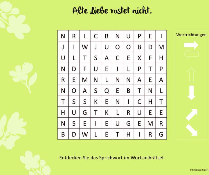 Immagine prodotto Wortsuchrätsel für Senioren mit vertrauten und beliebten Sprichwörtern. Grossdruck (Tedesco, Linus, Paolo, 2022)