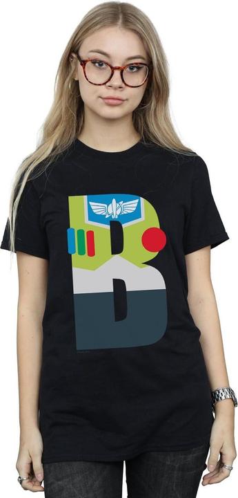 Immagine prodotto Disney Alphabet B Is For Buzz Lightyear Maglietta Ampia Donna (XXL)
