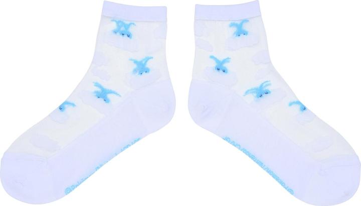 Actual product image Pokémon Middle Socks See-Through Swablu (23-24cm) (36 - 42)